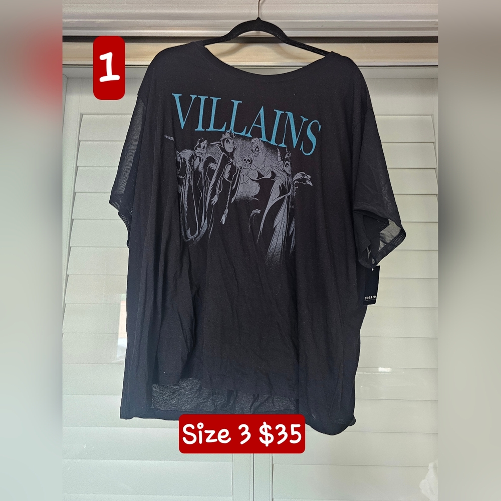 Bundle Disney Villains Shirts